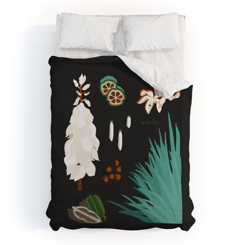 Holli Zollinger DESERT BOTANICAL YUCCA Duvet Cover